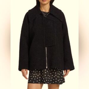 GANNI
Boucle Wool Blend Jacket New